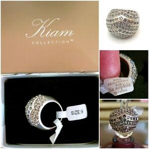 LIA SOPHIA | Kiam Collection "Crest" Cocktail Statement Ring 💍